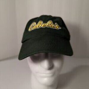 Cabela's World Famous Outfitter Baseball Hat Cap - Green - Good